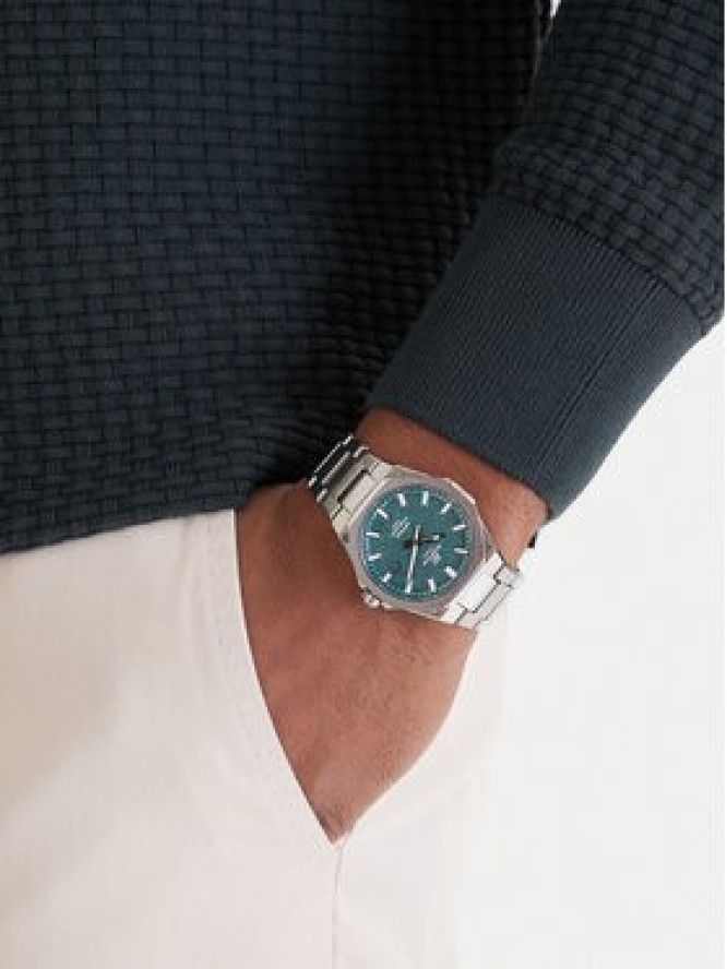 Casio Zegarek Edifice Sapphire EFR-S108DE-3AVUEF Srebrny