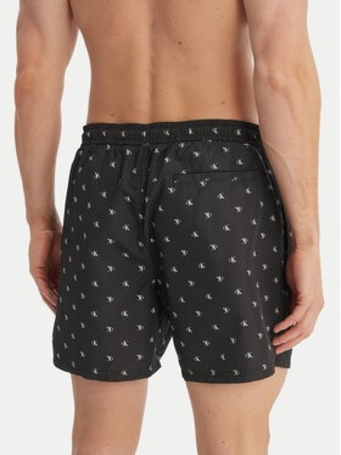 Calvin Klein Swimwear Szorty kąpielowe LV00N61027 Czarny Regular Fit