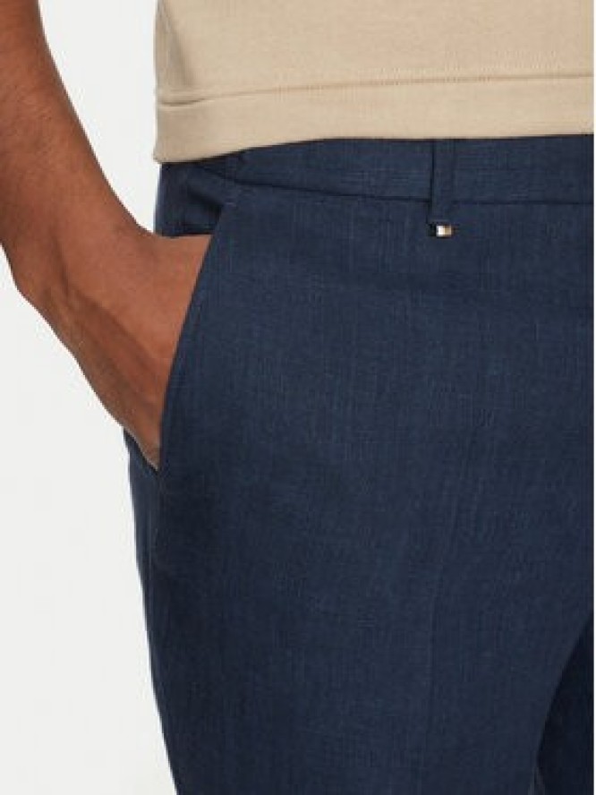 BOSS Spodnie materiałowe C-Genius 50540518 Granatowy Slim Fit
