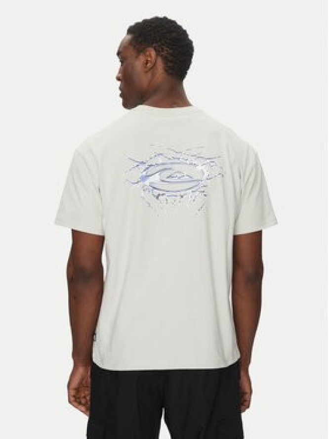 Quiksilver T-Shirt EQYZT08016 Szary Relaxed Fit