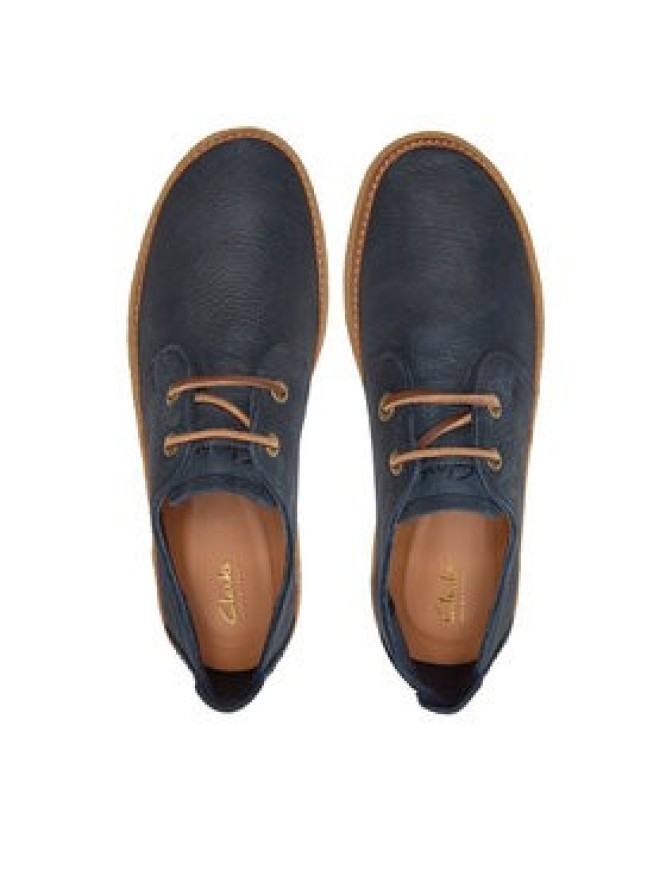 Clarks Półbuty Clarkwood Low 26176867 Granatowy