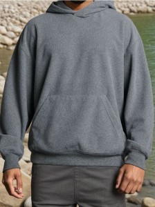 Bluza hoodie - szary