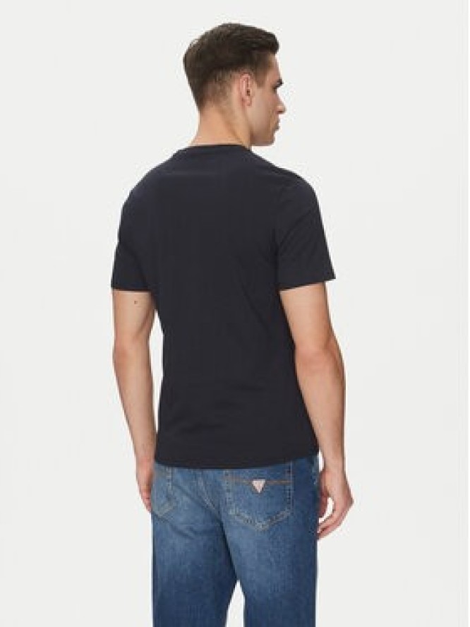 Guess Jeans T-Shirt M5GI23 K8HM0 Granatowy Slim Fit