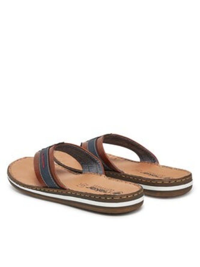 Rieker Japonki 21072-14 Granatowy