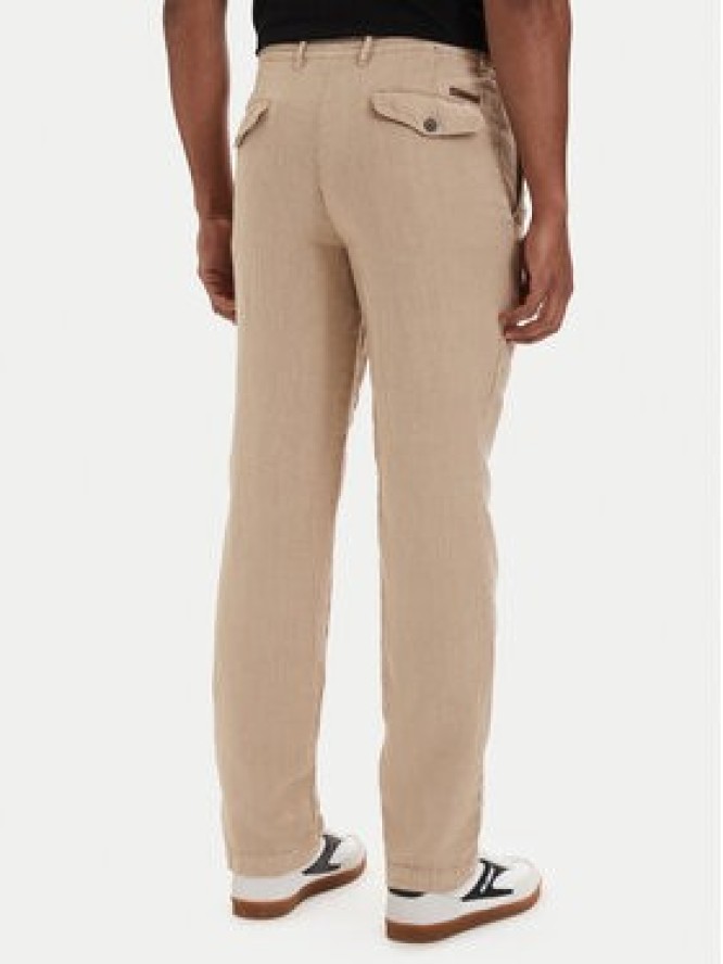 KARL LAGERFELD Chinosy 265358 562818 Beżowy Regular Fit