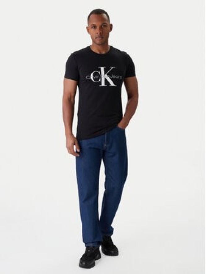Calvin Klein Jeans T-Shirt J30J320935 Czarny Slim Fit