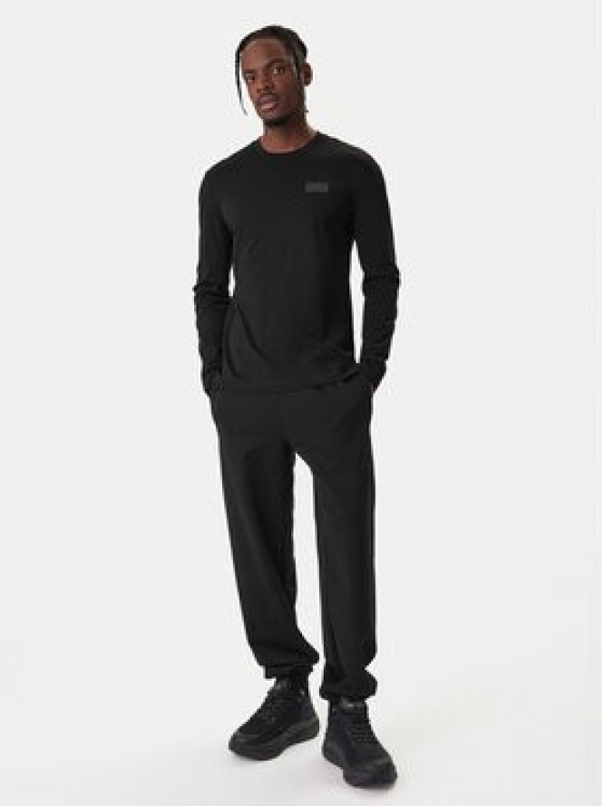 EA7 Emporio Armani Longsleeve 7M001488 AF17789 UC001 Czarny Regular Fit