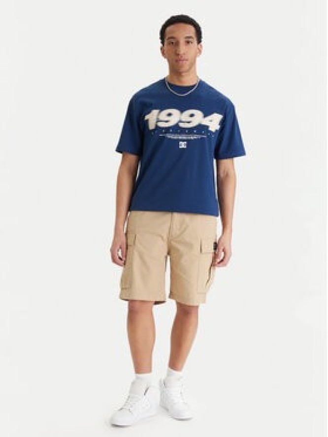 DC Shoes T-Shirt Blurry Years EDYZT04363 Granatowy Regular Fit