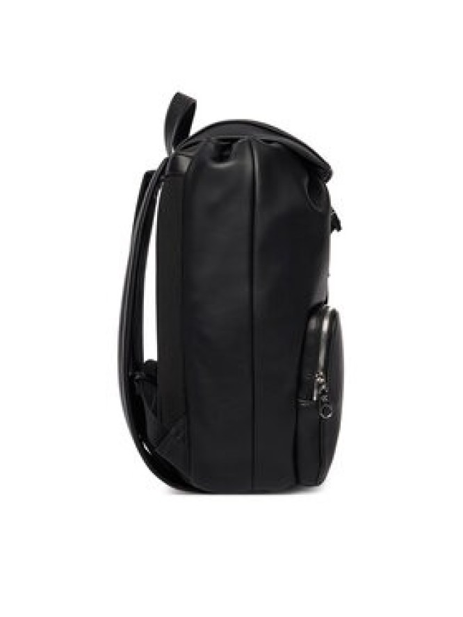 Calvin Klein Plecak Webbing Strap Flap LV04F3590G Czarny