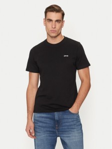 Schott NYC T-Shirt TSCLAWS1 Czarny Regular Fit