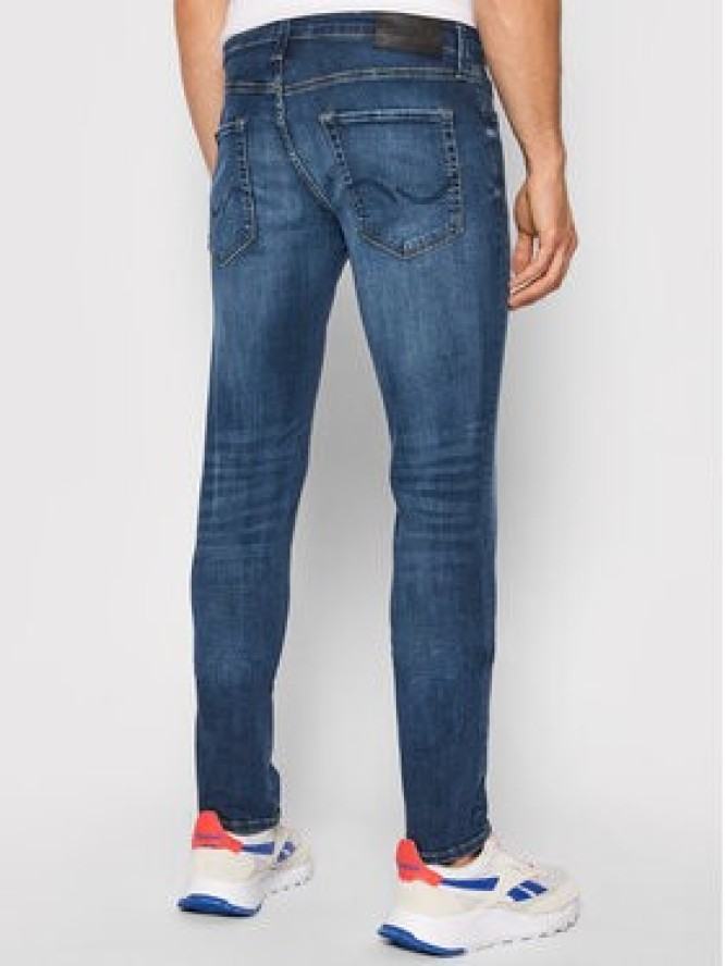Jack & Jones Jeansy Glenn 12133074 Granatowy Slim Fit