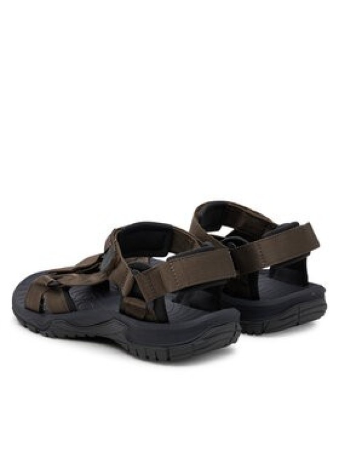 Jack Wolfskin Sandały Lakewood Ride Sandal M 4019021 Brązowy