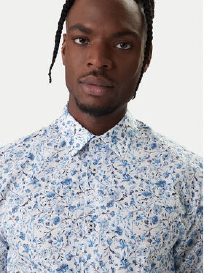 Jack & Jones Koszula Blabarnes 12273876 Błękitny Regular Fit