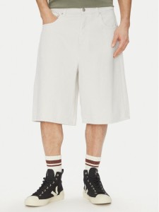 Only & Sons Szorty jeansowe Carl 22034145 Écru Balloon Fit