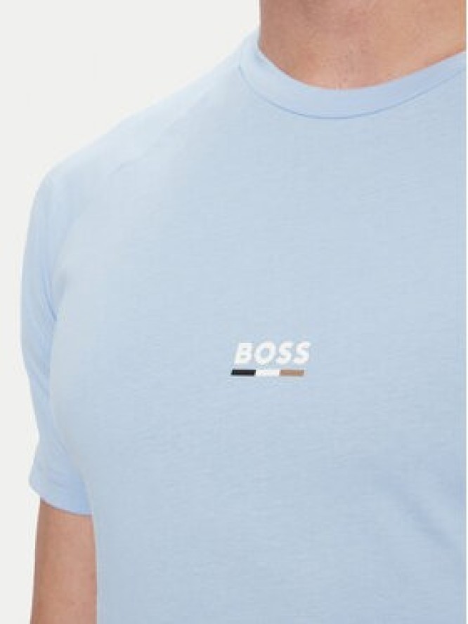 BOSS T-Shirt 50517970 Niebieski Slim Fit