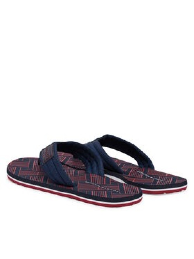 Tommy Hilfiger Japonki Flag Patch Beach FM0FM06004 Granatowy