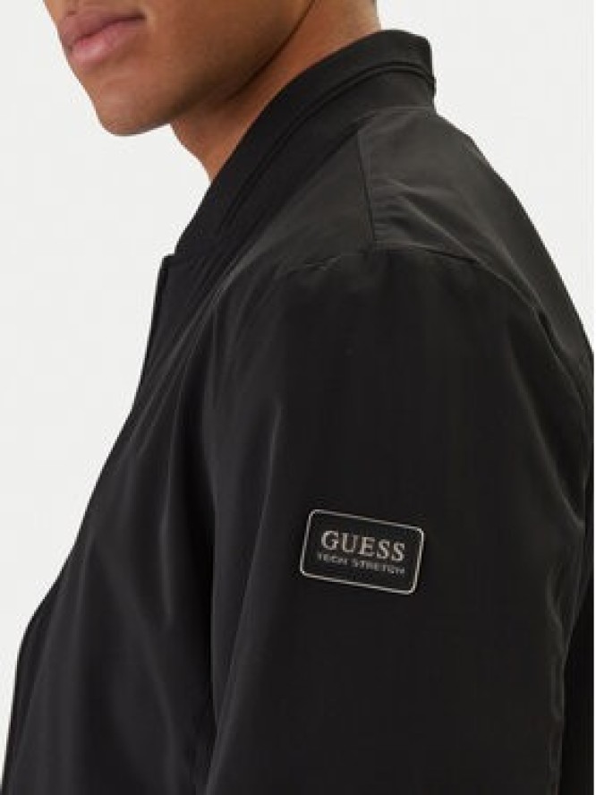 Guess Kurtka bomber M6RL09 WJ362 Czarny Regular Fit