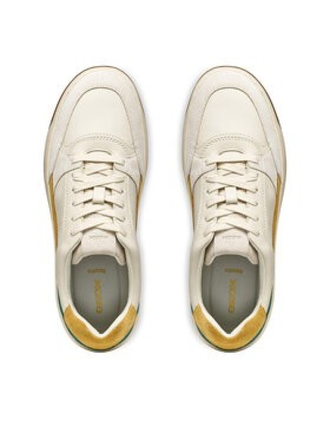 Geox Sneakersy U Sedral Court U56M5A 02285 C1S5V Biały