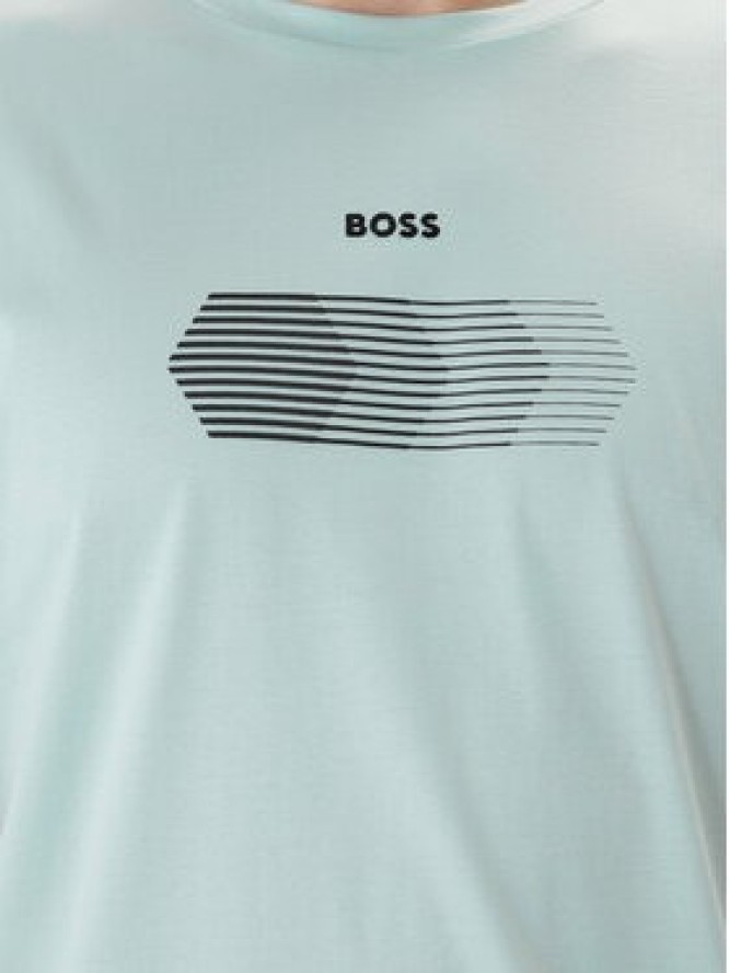 BOSS T-Shirt TS_Unity 50554557 Turkusowy Regular Fit
