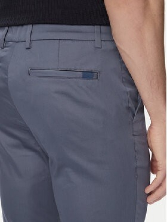 BOSS Spodnie materiałowe P-Kaiton1 50553841 Niebieski Slim Fit