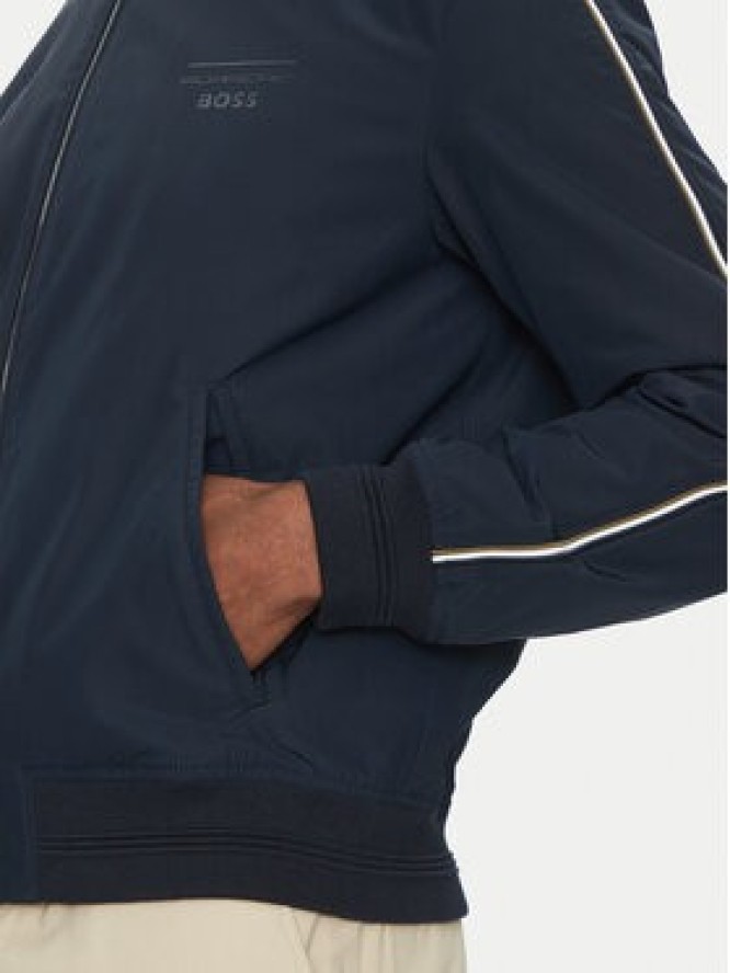 BOSS Kurtka bomber Coltar_PS 50532471 Granatowy Regular Fit