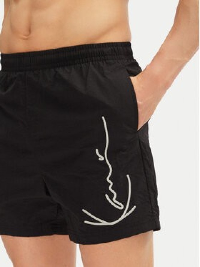 Karl Kani Szorty kąpielowe KK Signature Board 6055415 Czarny Regular Fit