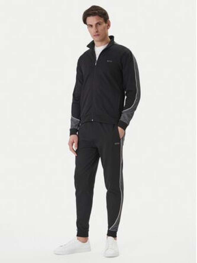 BOSS Bluza 50554793 Czarny Regular Fit