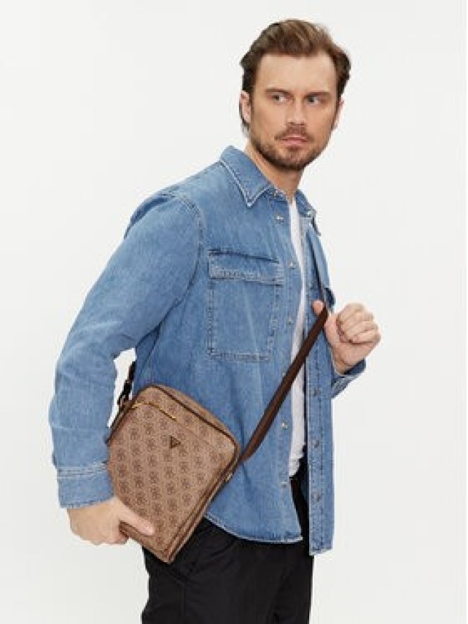 Guess Saszetka Milano HMMILO P4260 Beżowy