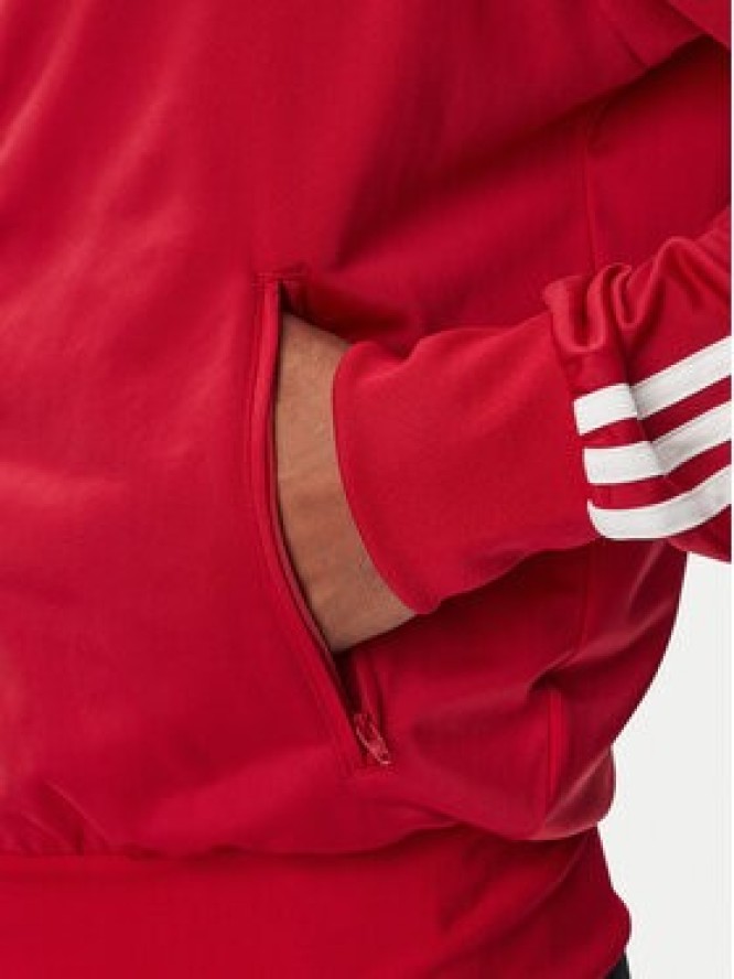 adidas Bluza Firebird KW0116 Czerwony Regular Fit