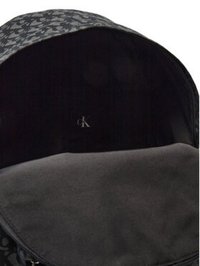 Calvin Klein Jeans Plecak Unstrctrd Mngrm Bckp LV04G3116G Czarny