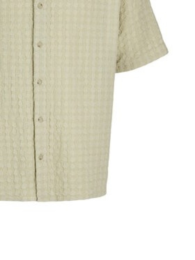 Jack & Jones Koszula Dobby 12277184 Zielony Relaxed Fit
