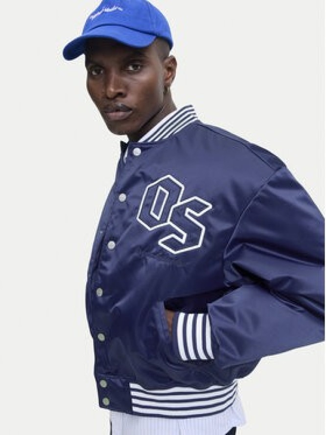 Jack & Jones Kurtka bomber Meadows 12282953 Niebieski Regular Fit