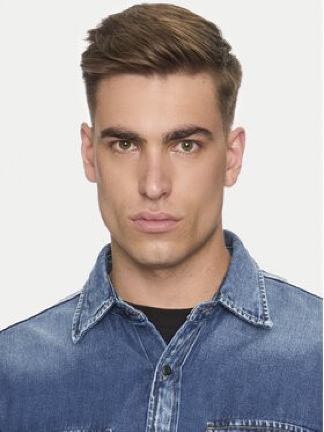 Replay Koszula jeansowa M4074 .000.624 72A Niebieski Regular Fit