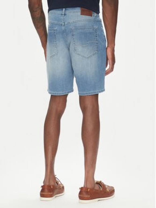 Hechter Paris Szorty jeansowe 26655 151362 Niebieski Regular Fit