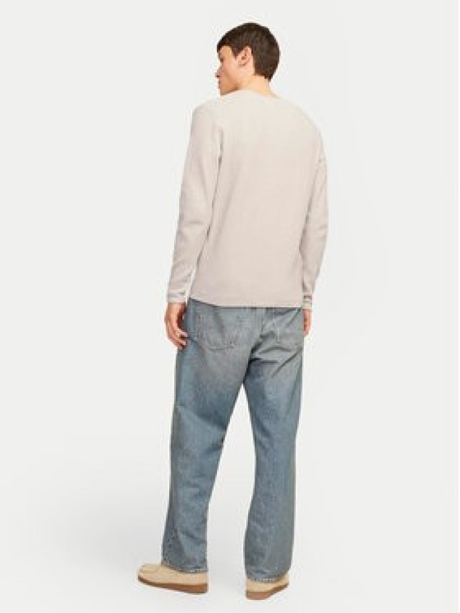Jack & Jones Sweter Cooper 12258407 Beżowy Regular Fit