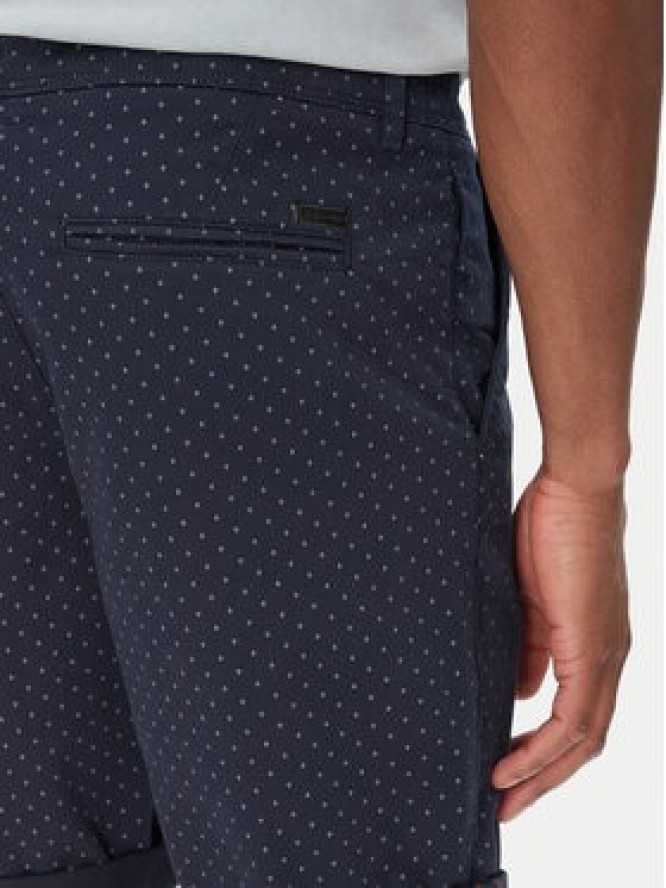 Jack & Jones Szorty materiałowe Bowie 12230336 Granatowy Regular Fit
