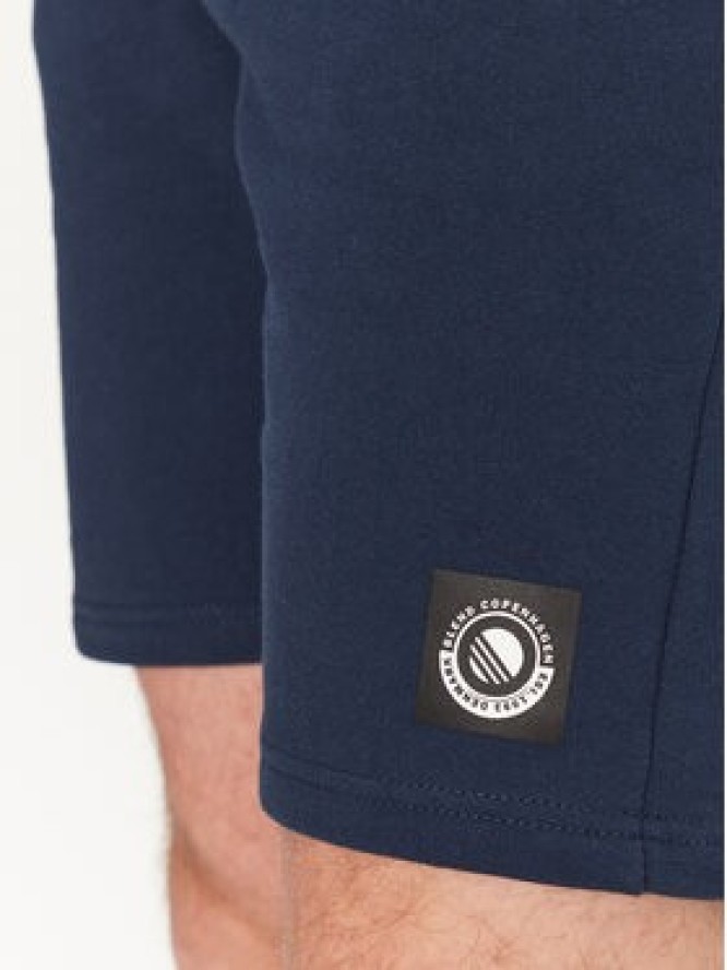 Blend Szorty sportowe 20718064 Granatowy Regular Fit