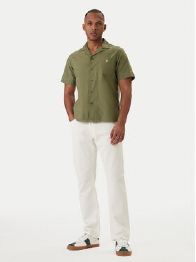 Polo Ralph Lauren Koszula 710980423502 Zielony Regular Fit