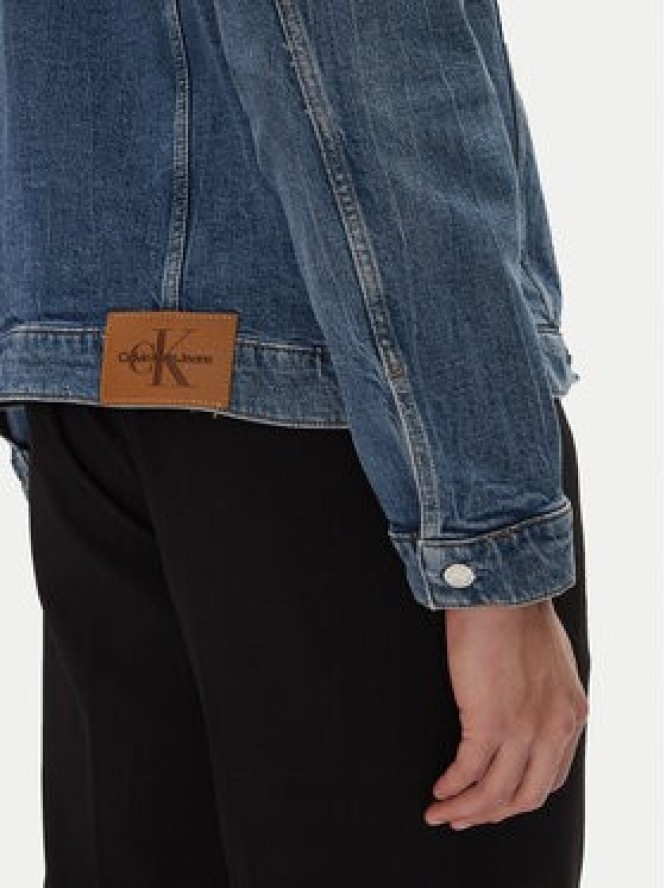Calvin Klein Jeans Kurtka jeansowa J30J327588 Niebieski Slim Fit