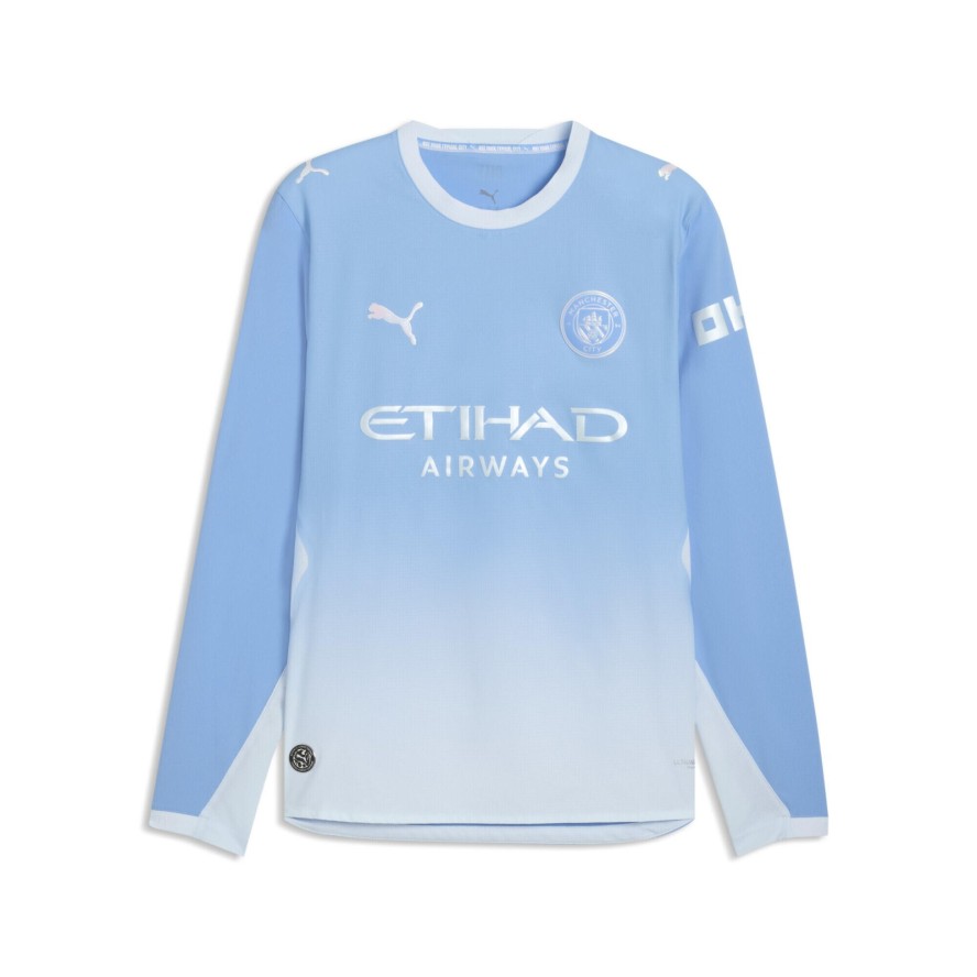 Męska autentyczna koszulka domowa z długim rękawem Manchester City 26/27 PUMA