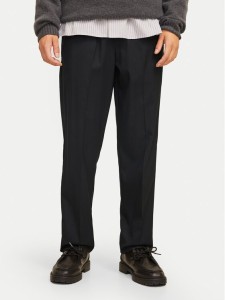 Jack & Jones Chinosy Kane Edwin 12268303 Czarny Relaxed Fit