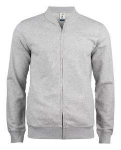 clique Premium OC Cardigan zapięcie na zamek z bawełny organicznej i poliestru