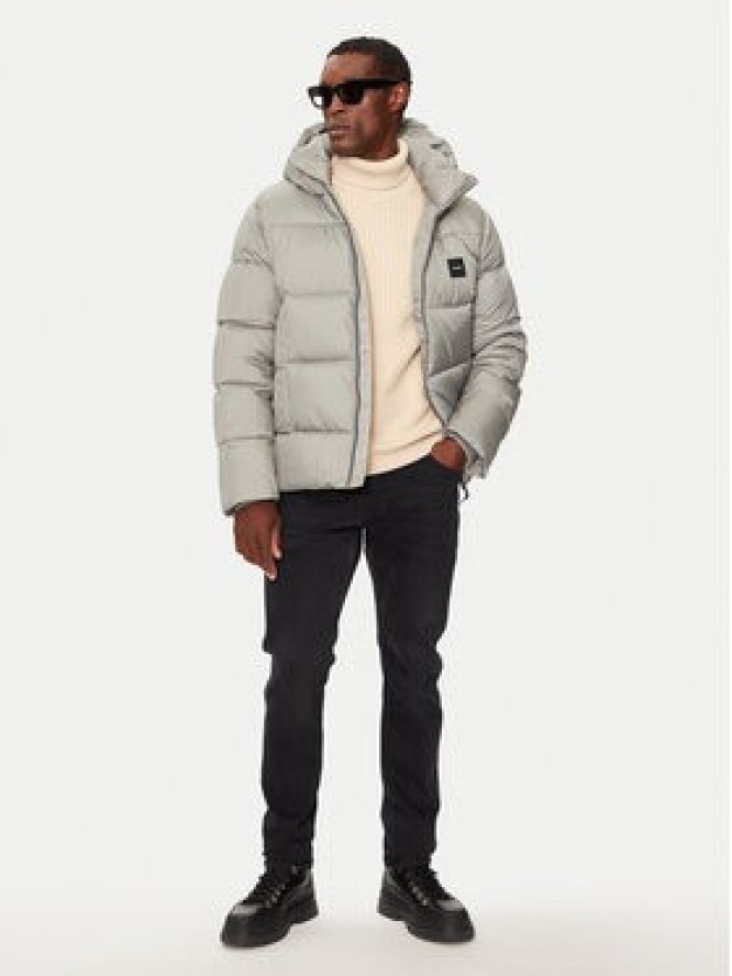 Calvin Klein Kurtka zimowa K10K113476 Szary Regular Fit