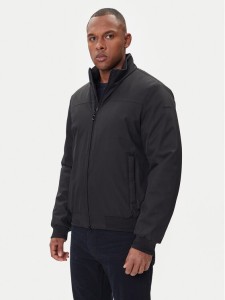 Geox Kurtka bomber Vincit M5620C T3127 F9000 Czarny Regular Fit