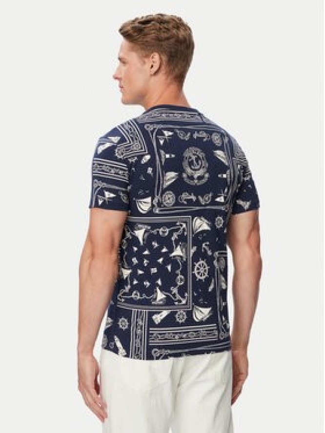 Polo Ralph Lauren T-Shirt 710B21922001 Niebieski Regular Fit