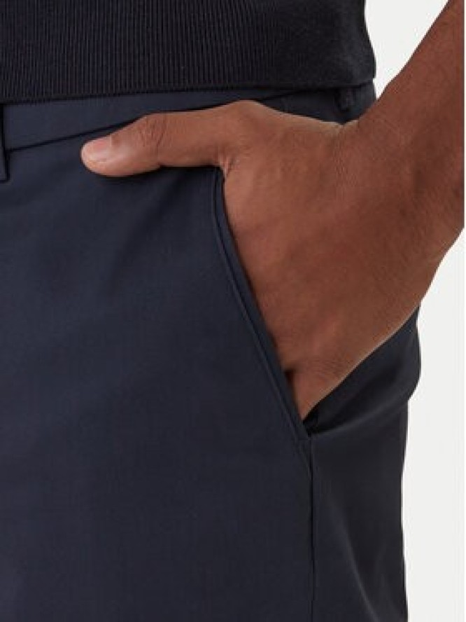 Calvin Klein Szorty materiałowe LV04LF622G Granatowy Slim Fit