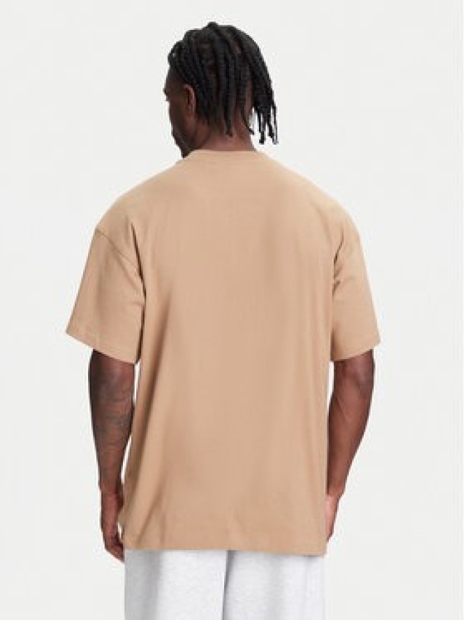 adidas T-Shirt Trefoil Essentials JV5944 Beżowy Oversize