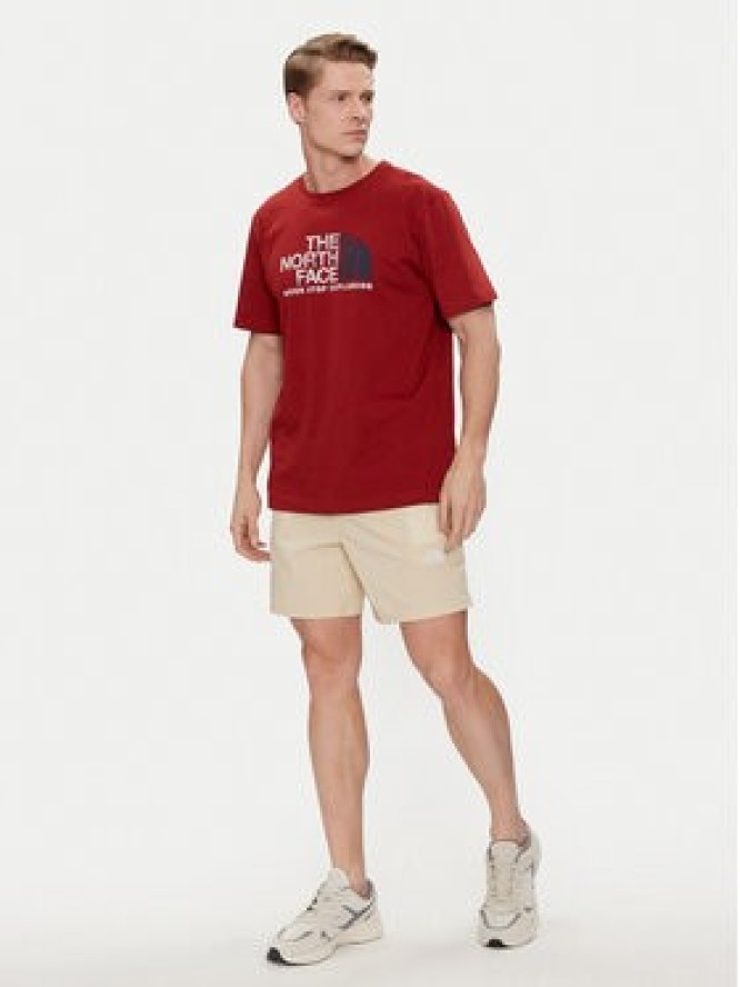 The North Face Szorty sportowe Class V Pathfinder NF0A86QJ Beżowy Relaxed Fit