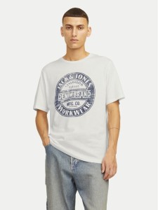 Jack & Jones T-Shirt Jeans 12256779 Granatowy Standard Fit