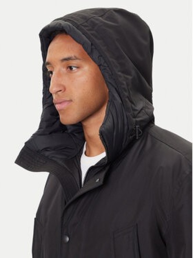 BOSS Kurtka zimowa Osiass1 50547078 Czarny Relaxed Fit